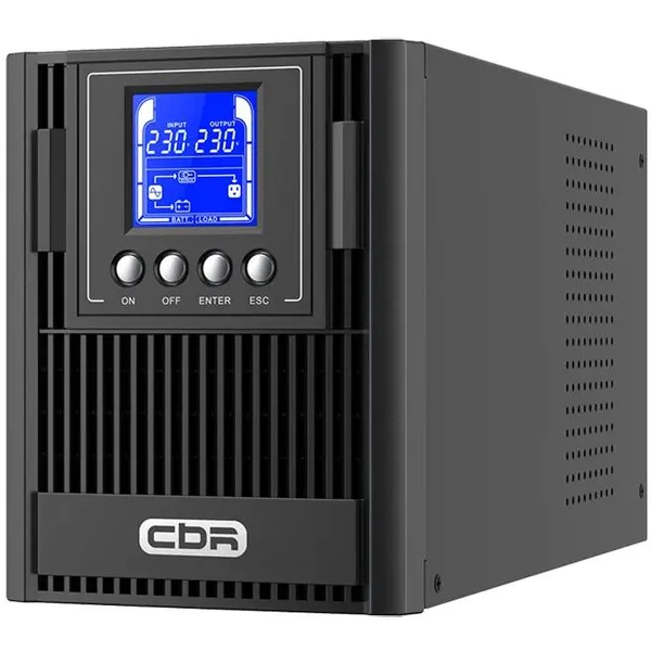ИБП CBR ESN-1KT-3F-LCHERSC, 1000VA (3xSchuko)