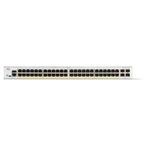 Коммутатор Cisco C1200-48P-4X, 48xLAN 1Gbps, 4xSFP+, PoE+