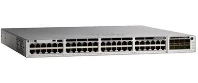Коммутатор Cisco C9300-48UXM-A, 36xLAN 2.5Gbps, 12xLAN 10Gbps Uplink