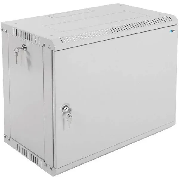 Шкаф коммутационный ЦМО ШРН-Эконом (ШРН-Э-9.350.1) настенный 9U 600x350мм пер.дв.стал.лист 85кг серый 300мм 13.5кг 180град. 476мм IP20 металл ШРН-Э-9.350.1