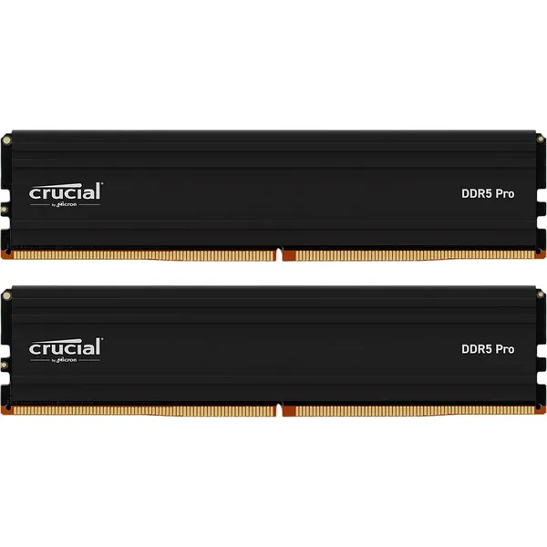 Оперативная память 64Gb Crucial Pro CP2K32G56C46U5, DDR V, PC-44800, 5600MHz, kit 2x32Gb