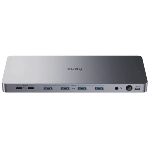 Док-станция CUDY CS700, Space Gray