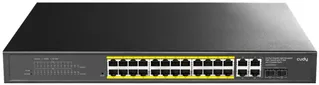 Коммутатор Cudy GS1028EPS2, 26xLAN 1Gbps, 2xSFP, PoE+
