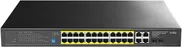 Коммутатор Cudy GS1028PS2 4.0, 26xLAN 1Gbps, 2xSFP, PoE