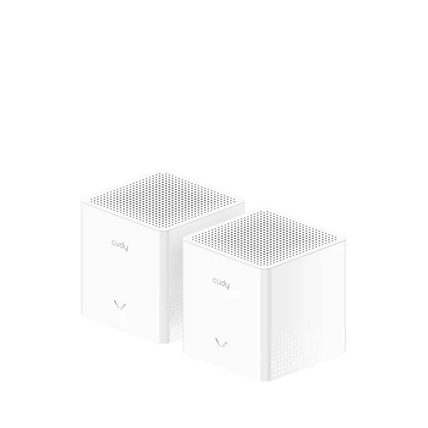 Wi-Fi система Cudy M1200 2.0 (2-pack), 2.4/5GHz, 1167Mbps, 2xLAN 100Mbps, WAN