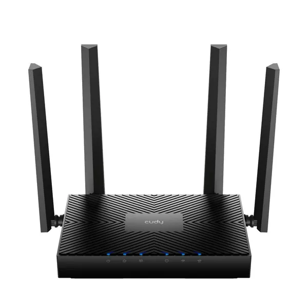 Роутер Wi-Fi Cudy WR3000E 3.0 (черный), 2.4/5GHz, 2976MBps, 4xLAN 1Gbps, WAN