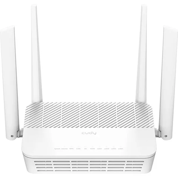 Роутер Wi-Fi Cudy WR3000H, 2.4/5GHz, 2976MBps, 4xLAN 1Gbps, WAN