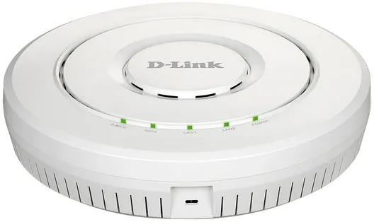 Точка доступа Wi-Fi D-Link DWL-X8630AP/UN/A1A, 2.4/5GHz, 3549Mbps, 2xLAN 1Gbps, PoE