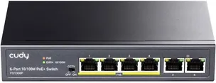 Коммутатор Cudy FS1006P, 6xLAN 100Mbps, PoE