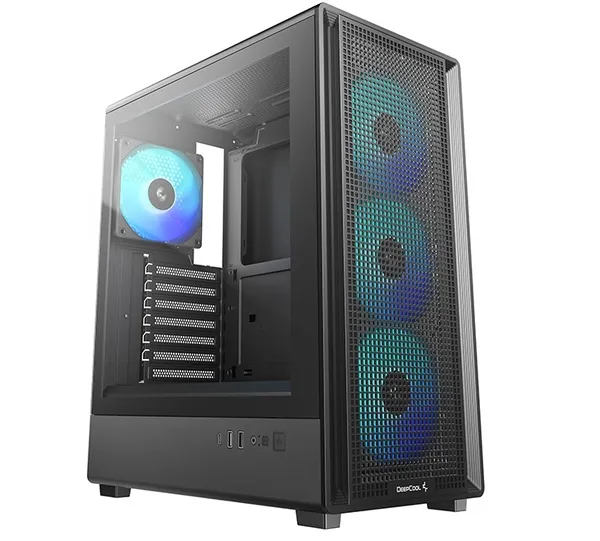 Корпус DeepCool CC550 4F Black R-CC550BKANA4-G, без БП, ATX