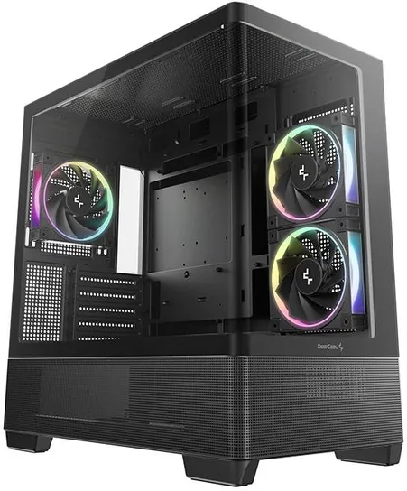 Корпус DeepCool CG380U 3F R-CG380U-BKAGM3-G, без БП, mATX
