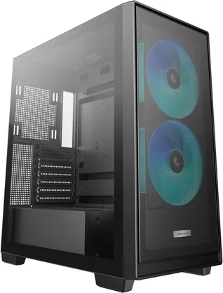 Корпус DeepCool CG580 MESH 2F BK R-CG580MESH-BKAPA2-G, без БП, ATX