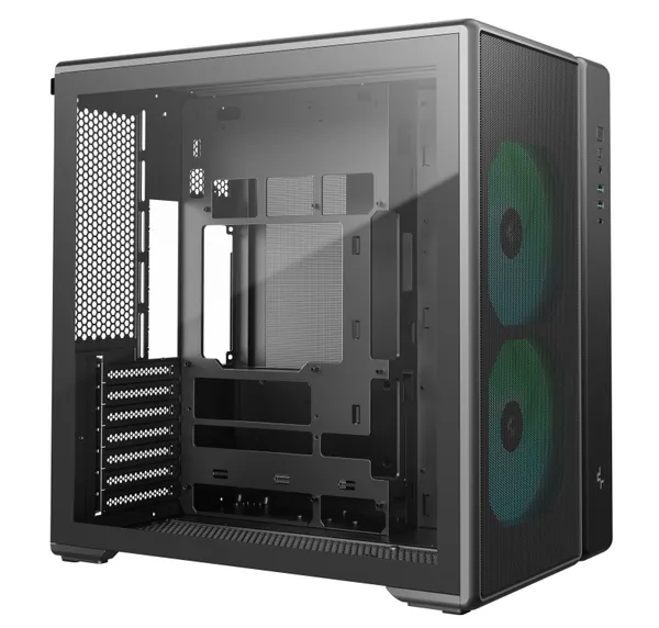 Корпус DeepCool CG590 MESH 2F Black, без БП, ATX