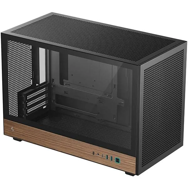 Корпус DeepCool CH260 Wood R-CH260-BKNWM0-G-1, без БП, mATX