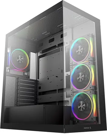 Корпус DeepCool CG580 4F V2 R-CG580-4F-V2-PL750D-M, 750Вт, ATX