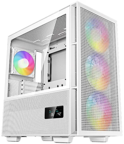 Корпус DeepCool CH560 Digital WH White R-CH560-WHAPE4D-G-1, без БП, ATX