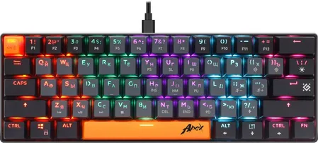 Клавиатура Defender APEX GK-002, серый 45002