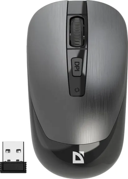 Мышь Defender Wave MM-995 серый 52993