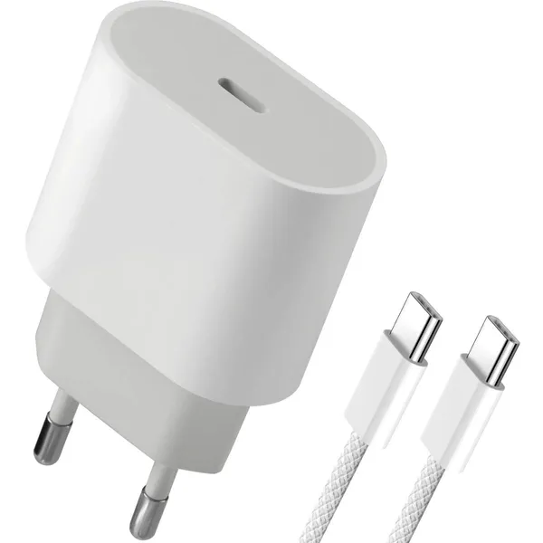 СЗУ Defender UPA-121 + USB-C Cable (83222), белый, USB Type-C, 20W