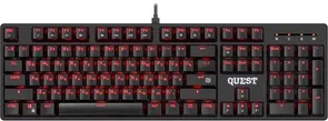 Клавиатура Defender Quest GK-596, черный 45596