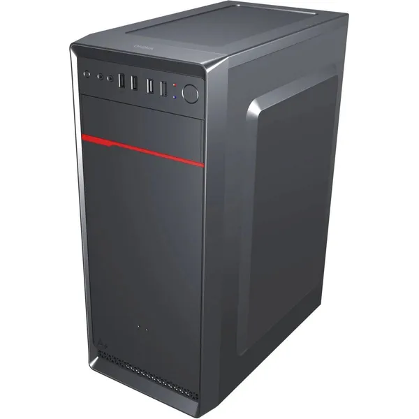 Корпус Digma DCC-MD302 черный, 2xUSB2.0, 2xUSB3.0, без БП, ATX