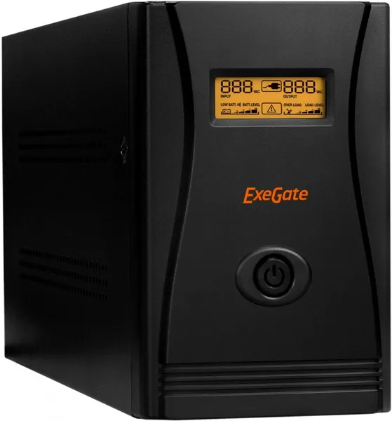 ИБП ExeGate SpecialPro Smart LLB-2000.LCD.AVR.4SH.RJ.USB EP285519RUS, 2000VA (4xSchuko)