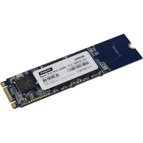 240Gb SSD ExeGate Next Pro UV500TS240 EX280465RUS, (561/500), SATA M.2