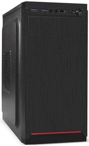 Корпус ExeGate BAA-114U2 EX292356RUS, черный, без БП, mATX