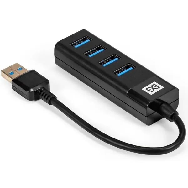 Разветвитель USB ExeGate DUB-4TP EX296925RUS, USB3.0 - 4xUSB3.0