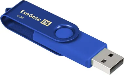 8Gb ExeGate Jet (EX302035RUS), USB2.0, Blue