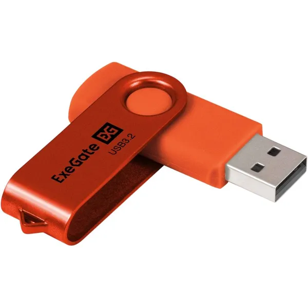 32Gb ExeGate Jet Ultra (EX302053RUS), USB3.2, Orange