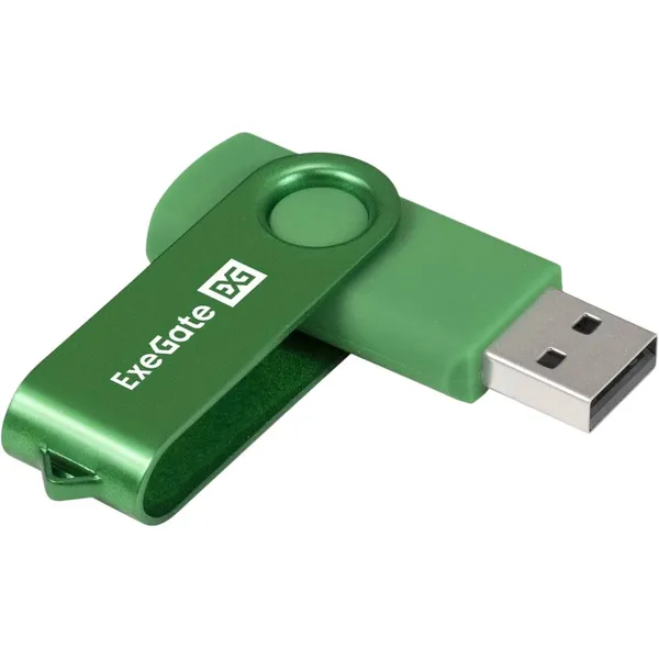 64Gb ExeGate Jet (EX302056RUS), USB2.0, Green