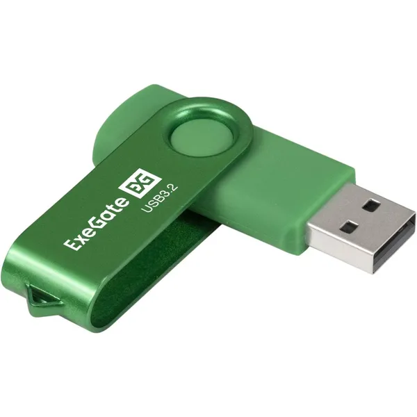 64Gb ExeGate Jet Ultra (EX302061RUS), USB3.2, Green