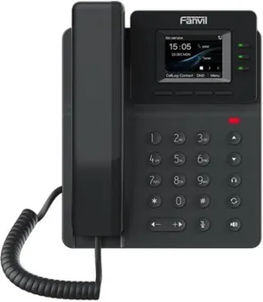 Телефон IP Fanvil V60W, черный