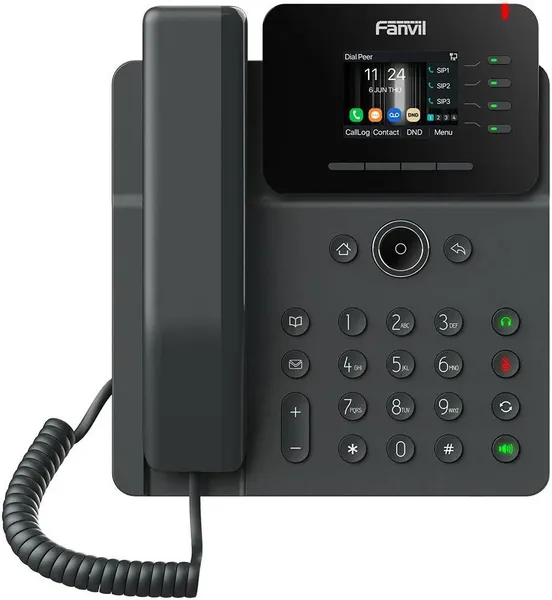 Телефон IP Fanvil V61G, черный