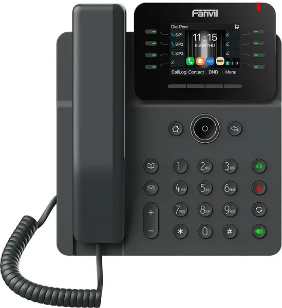 Телефон IP Fanvil V62G, Черный