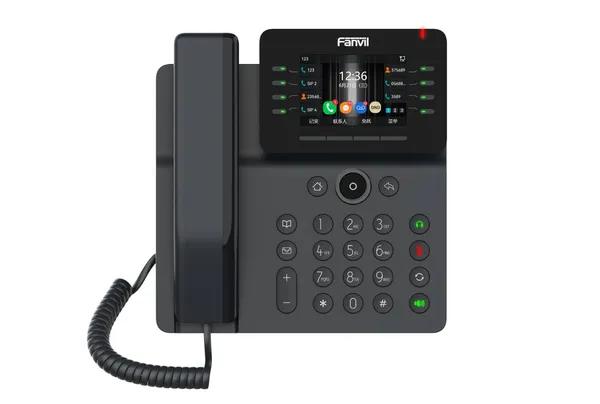 Телефон IP Fanvil V64, черный