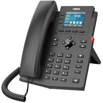 Телефон IP Fanvil X303-2 Wire, черный