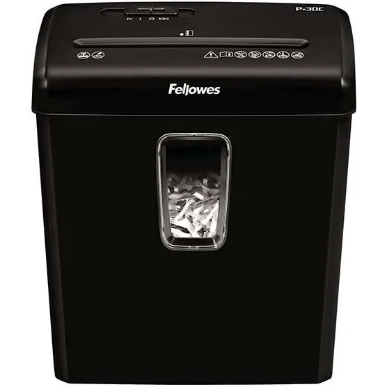 Шредер Fellowes PowerShred Р-30С (FS-60081), Черный