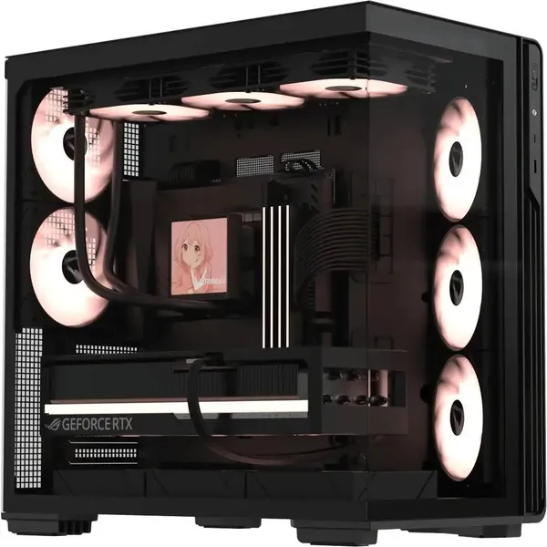 Корпус Formula Crystal Z7 PA Black, без БП, E-ATX