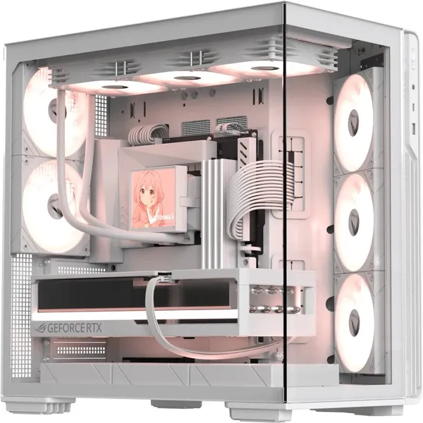 Корпус Formula Crystal Z7 PA White, без БП, E-ATX