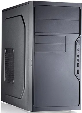 Корпус Foxline FL-733-FZ450R, 450Вт, micro-ATX