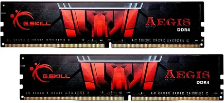 Оперативная память 32Gb G.Skill Aegis F4-3000C16D-32GISB, DDR IV, PC-24000, 3000MHz, kit 2x16Gb