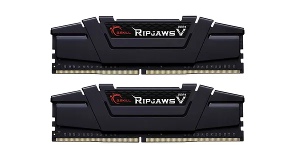 Оперативная память 64Gb G.Skill Ripjaws V Black F4-3600C16D-64GVK, DDR IV, PC-28800, 3600MHz, kit 2x32Gb