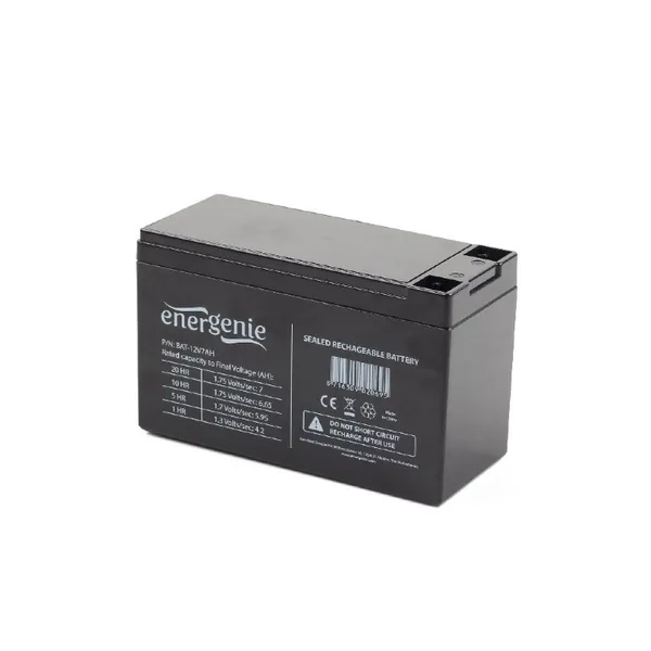 12V / 7Ah, аккумулятор для UPS, Gembird/EnerGenie BAT-12V7AH