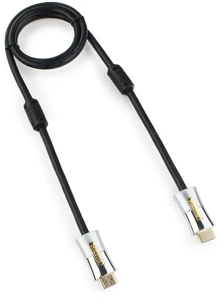 Кабель HDMI (19M) - HDMI (19M), 1м, Gembird/Cablexpert CC-P-HDMI01-1M