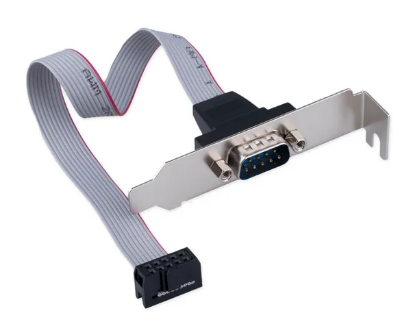 Планка COM, Cablexpert/Gembird CCDB9RECEPTACLE-LP, LP