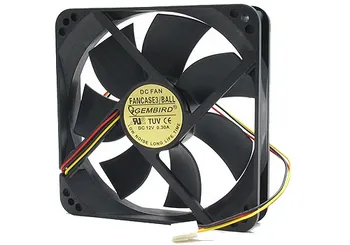 Вентилятор 8x8см Gembird FANCASE, sleeve, 2600 rpm, 29dBA