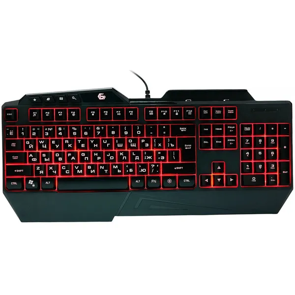 Клавиатура Gembird KB-G450L, USB, черный
