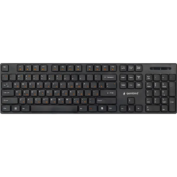 Клавиатура Gembird KBW-250, черный